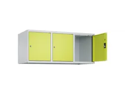 opzetkast,v. locker,3vak.,vak B 400mm,HxBxD 500x1200x500mm