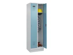 locker,HxBxD 1950x600x500mm,2vak,vak B 300mm,cil.-slot,sokkel