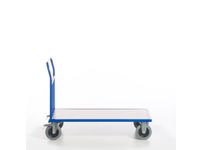 kopwandwagen draagverm. 500kg laadvl. LxB 1200x800mm houtplaat 1wand