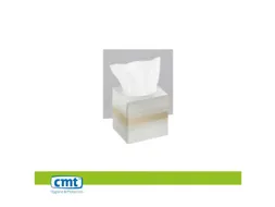 CMT Facial Tissue Cube cellulose 3-laags wit 30x60 Stuks