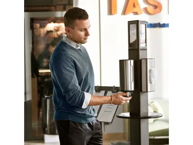 Alcohol gel Tork S4 voor handdesinfectie ongeparfumeerd 1000ml 424103