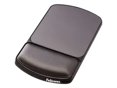 Muismat met polssteun Fellowes gel verstelbaar grafiet