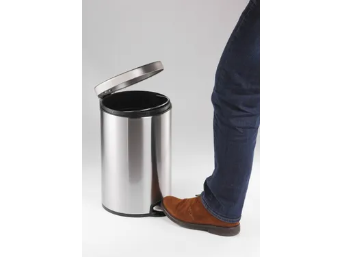 Pedaalemmer Rond RVS 12 Liter