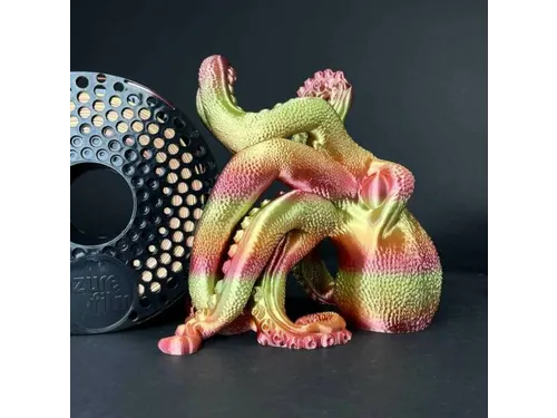 Azurefilm PLA Silk 3D filament 1,75mm Rainbow Harmony 1kg