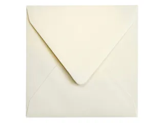 Envelop Papicolor 140x140mm Ivoor gegomd pak à 6 stuks - 2