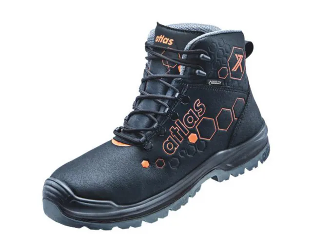 Atlas XT 520 GTX hoge S3 veiligheidsschoenen, SRC, zwart, maat 44, per