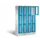 Lockerkast 1800x1190x500mm 4x3 vakken Cilinderslot, Sokkel, RAL5012