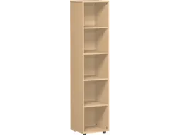 kantoorstelling,HxBxD 1810x400x400mm,4xhouten vloer,5ordnerhoogtes