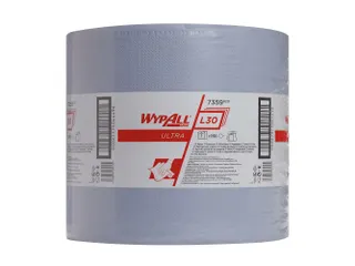 WypAll 7359 poetsdoek L30 3-laags blauw 380mtrx35cm - 1