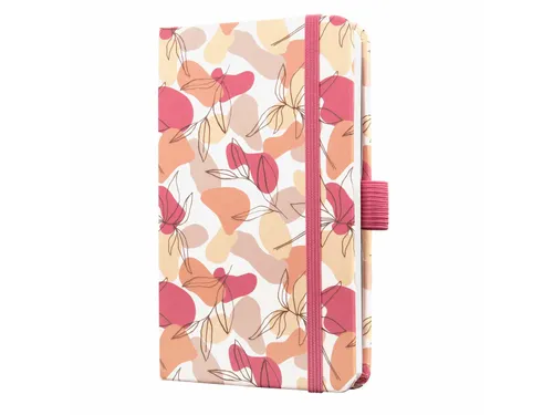 Weekagenda Beauty A6 2026 (NL/FR/EN/DU) Spring Linear Leaves Hardcover
