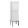 locker voor scheiding van kleding,HxBxD 2120x600x500mm,2vak