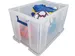 Bankers Box Opbergdoos Transparant 85 Liter