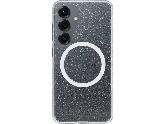 OtterBox Symmetry Clear Galaxy S25 Magnets Navajo Stardust glitter