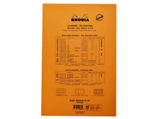 Schrijfblok Rhodia A4 lijn 80 vel 80gr geel - 2