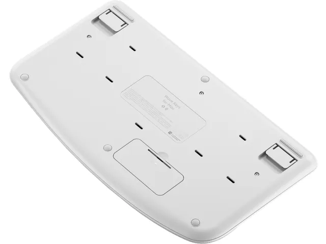 Logitech Wave Keys for Mac toetsenbord Thuis/Werk Bluetooth AZERTY Wit