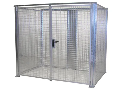 Gasflessendepot Voor 60 Gasflessen 2060x2400x1500mm Staal/draadgaas