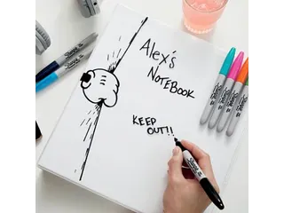 Permanente Marker, Fijn, Blister Van 18 Assorti - 5