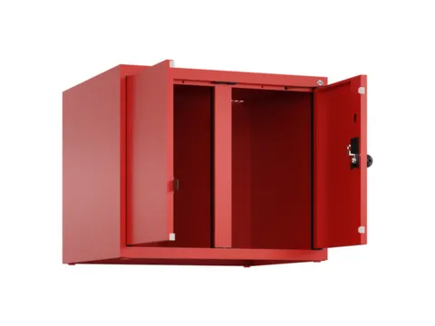 opzetkast,v. locker voor scheiding van kleding,2vak.,vak B 300mm