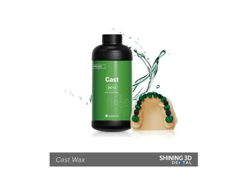 Shining3D Cast Resin DC12 1Kg Transparant Groen