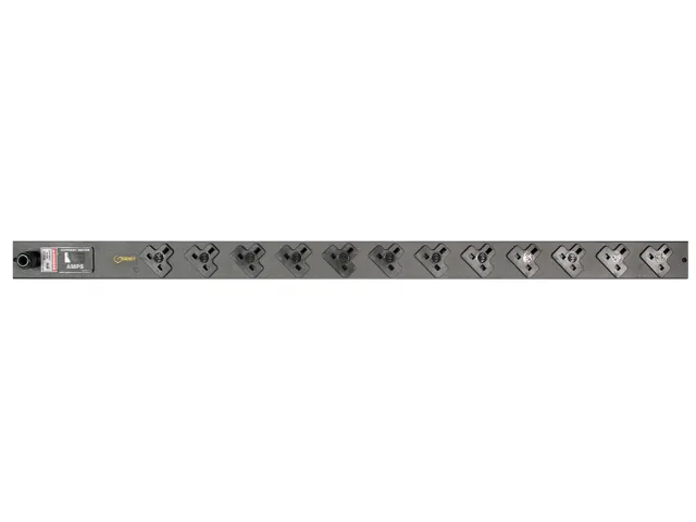 Vertiv EGVHVAAN122-102UKRPS6-IP44, Managed, Verticaal, Zwart, 15 AC-ui