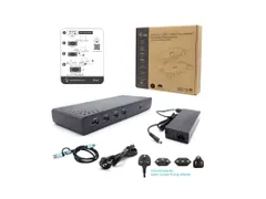 i-tec USB 3.0 / USB-C / Thunderbolt Dual Display Docking Station + Pow
