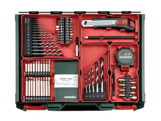 Accu boor schroevendraaier set 73 Delig - 3
