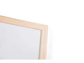 Q-connect Whiteboard houten frame 90x120cm Melamine niet-magnetisch - 6