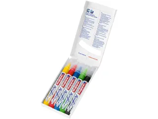 Acrylmarker edding e-5100 medium set van 5 kleuren basis - 4