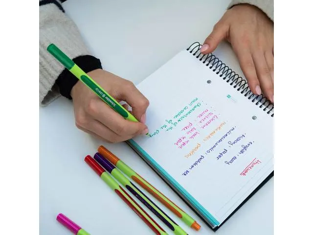 Fineliner Schneider Line-Up 0,4mm assorti 4 stuks