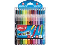 Color'Peps combo pack 12 stiften+15 kleurpotloden