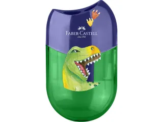 Puntenslijper Faber-Castell Dino dubbel - 1