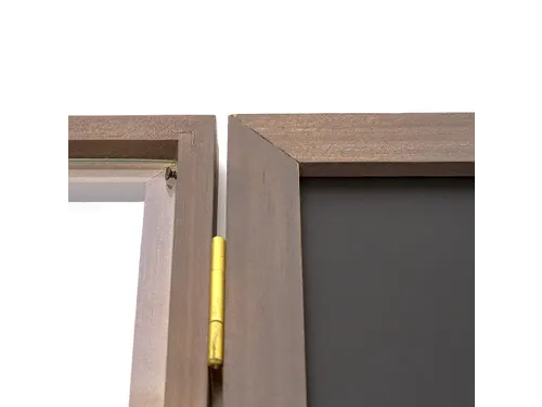 Houten Menuvitrine A3