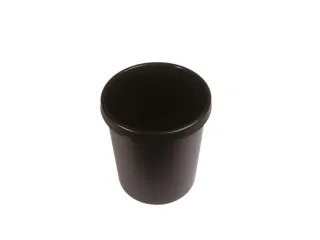 Kunststof Prullenmand 30 Liter H X Ø 405x 350mm Pp Bruin - 1