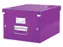 Opbergbox Click & Store 281x200x370mm Paars 85% gerecycled karton