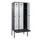 locker met bank,HxBxD 2120x900x815mm,3vak,vak B 300mm,draaigrendel