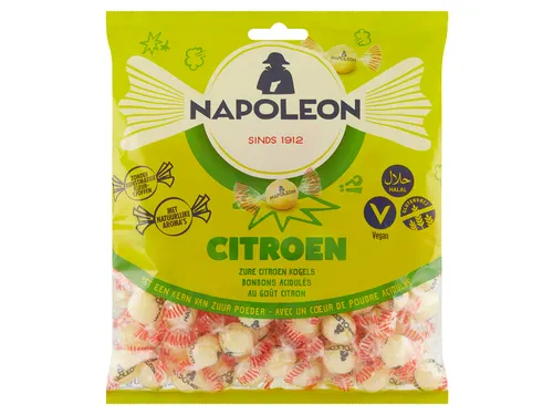 Snoep Napoleon citroen zak 1kg