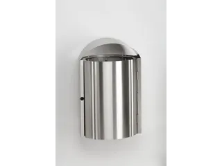 Wandafvalbak RVS 50 liter HxB 790x480mm binnenbak verzinkt - 3