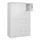 lockerkast,HxBxD 1850x1200x500mm,4x4vakken,vak B 300mm,cil.-slot