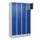 lockerkast,HxBxD 1950x1200x500mm,4x5vakken,vak B 300mm,cil.-slot