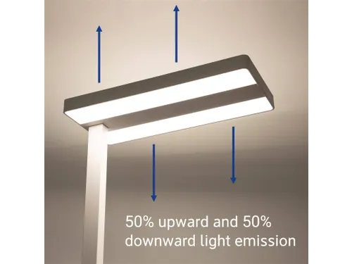 Vloerlamp LED MAULjaval wit dimbaar