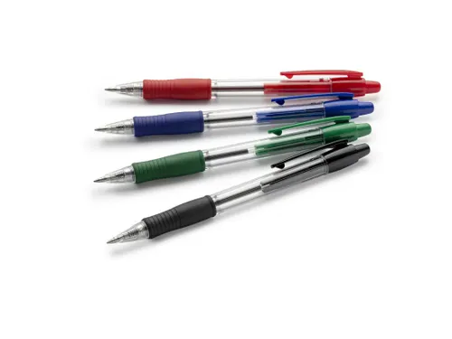 Balpen Pilot Super Grip F 0.7mm Fijne punt Zwart