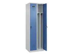 locker voor scheiding van kleding,HxBxD 1850x600x500mm,2vak