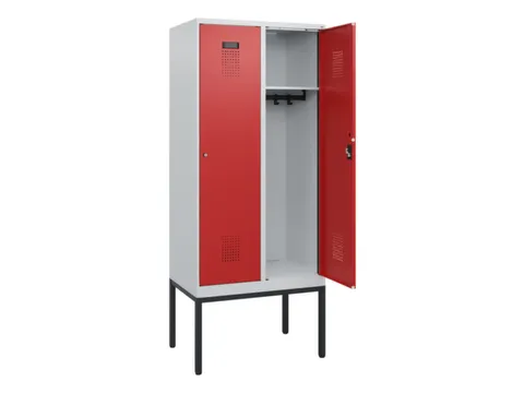 schoollocker,HxBxD 1950x800x500mm,2vak,vak B 400mm,cil.-slot