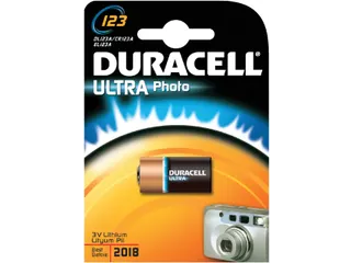 Batterij Duracell Ultra 123 Lithium Photo - 2