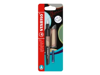 Vulpen STABILO Flow medium lichtbruin blister à 1 stuk - 1