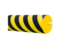 profielbescherming,cirkel,LxØ 1000x150mm,EVAC-schuim,geel/zwart