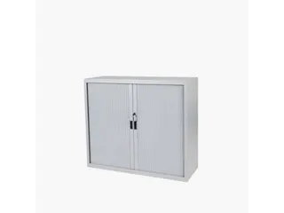 Roldeurkast Claudius Plus 105x120cm Alu 2 Legborden - 1