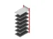 rayonnage pour classeurs,rayonnage suivant,HxlxP 2000x1010x635mm