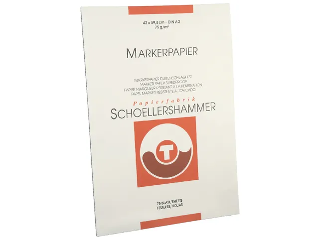 Markerblok Schoellershammer A2 75 Gram wit