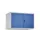 opzetkast,v. locker,2vak.,vak B 400mm,HxBxD 500x800x500mm,vleugeldeur